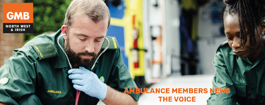 The Voice Ambulance union news