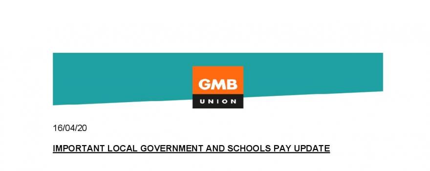 GMB union member pay update