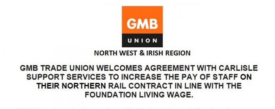 GMB UNION HAPPY WITH PAY INCREASE
