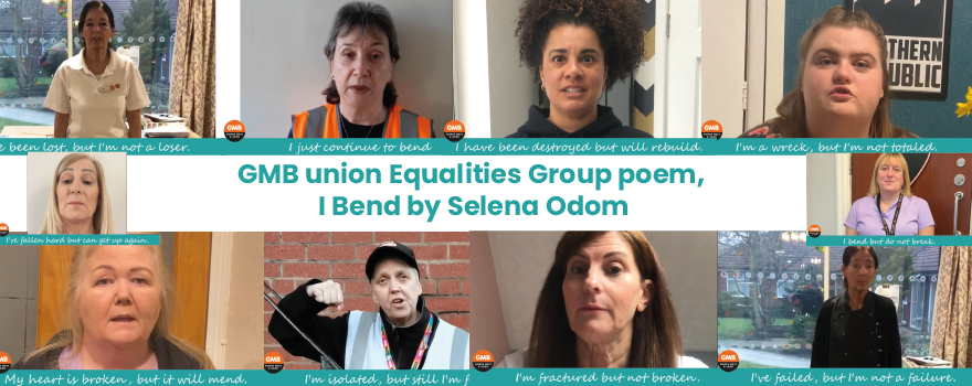 GMB union regional equalities group International Women's Day