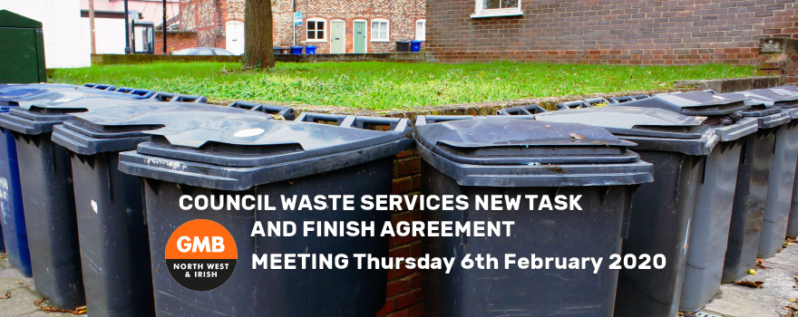 COUNCIL WASTE SERVICES NEW TASK AND FINISH AGREEMENT