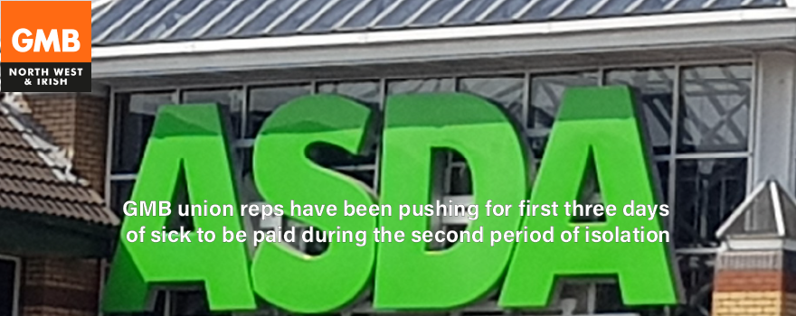 GMB union negotiate better pay at ASDA