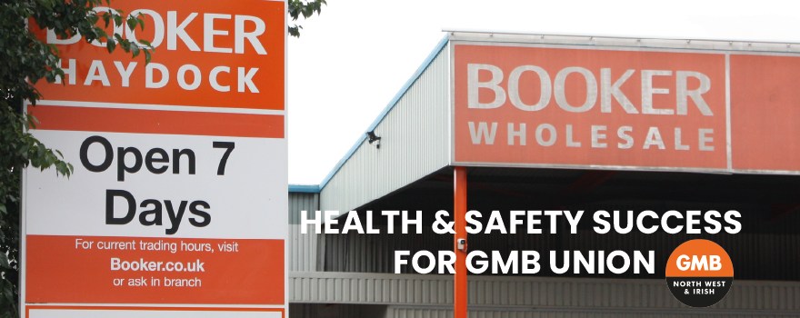 GMB union H&S success at Booker Wholesale