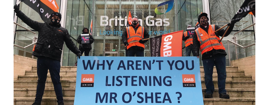 End Fire and Re-hire at British Gas say GMB union
